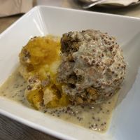 Vegan haggis  at The Haggis Box in Edinburgh