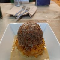 Vegan haggis at The Haggis Box in Edinburgh