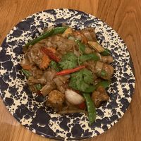 Veg and Tofu drunken noodles 🌶   at Rosa's Thai Cafe - Soho in London