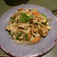 GF VE drunken noodles   at Rosa's Thai Cafe - Soho in London