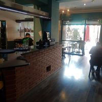 Inside at Vida Cafe in Barcelona