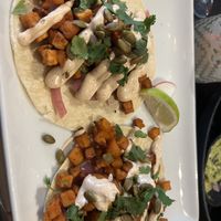 Tacos de patates douces 🍠   at Maria Maria in Chicoutimi