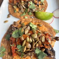 Tacos de champignons (entrée)  at Maria Maria in Chicoutimi