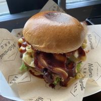 Mac Daddy burger  at Notorious BRG in Canterbury