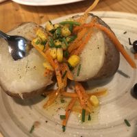 patata al horno at La Consentida in Almeria