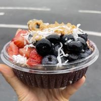 420 bowl with added peanut butter (reg size) at Tiki Port in San Diego