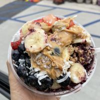 420 bowl with added peanut butter (reg size) at Tiki Port in San Diego