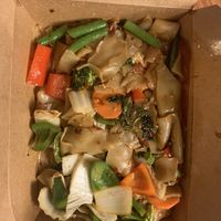 Best Drunken Noodles  #Veganuary at Love Thai By Thai in Norwich