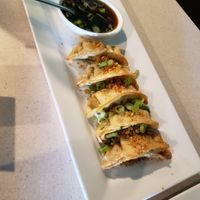 Fried veggie dumplings at Love Thai By Thai in Norwich