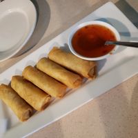 Spring rolls at Love Thai By Thai in Norwich