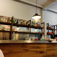 the bar at Caravelle in Barcelona