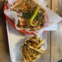 Cauliflower shawarma   at Caravelle in Barcelona