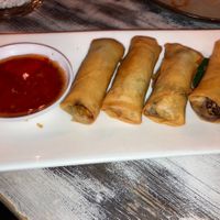 Spring Rolls  at Thai Orchid in Lugano