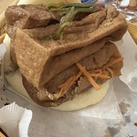 Bao con tofu  at Bao House in Milan