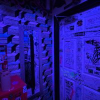 Restroom graffiti at The Walrus in Jacksonville