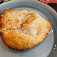 Cheese and onion pasty  at Nonna's Deliciously Different in Swansea