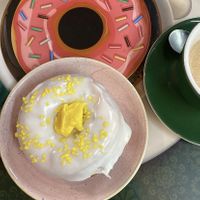 lemon donur  at Nonna's Deliciously Different in Swansea