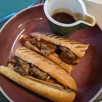 Sunday roast panini #Veganuary at Nonna's Deliciously Different in Swansea