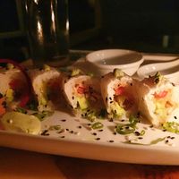 Vegan sushi at La Bárbara - Aki Sushi in Panama City