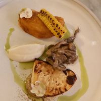Roasted and fried Celeriac at Six By Nico in Belfast