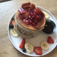 Vegan pancakes  at Sunny Side Up - Nordend in Frankfurt