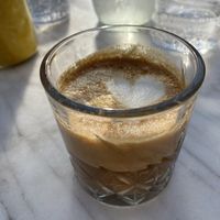 Cortado with almond milk   at Sunny Side Up - Nordend in Frankfurt