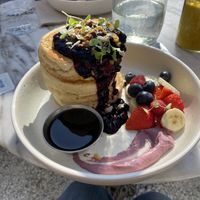 Vegan pancakes   at Sunny Side Up - Nordend in Frankfurt