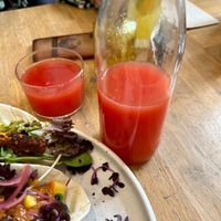 Watermelon juice  #Veganuary at Sunny Side Up - Nordend in Frankfurt