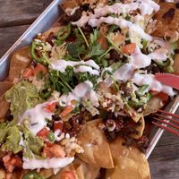 Vegan Nachos  at Picasso Cafe on Paseo in Oklahoma City