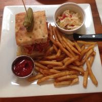 BBQ 'Pulled Pork' Sandwich at Picasso Cafe on Paseo in Oklahoma City