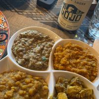 Vegan Plate  at LeYou Ethiopian in San Jose