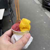   at Gelateria Del Monte in Rome