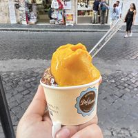   at Gelateria Del Monte in Rome