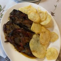 Imam (made vegan by removing Feta)  at Georgia's Traditional Taverna in Crete