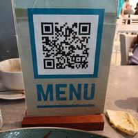 Menu qr code at Pucelli's in Padstow