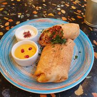 Acapulco wrap (vegan by request, small) at Falla in Krakow