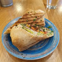 Frytafel wrap (vegan by request, small) at Falla in Krakow