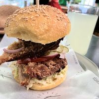 Big Mila and ginger lemonade without sugar  at Fifi Almacén in Buenos Aires