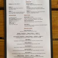 Menu  at Llama Queen in Austin