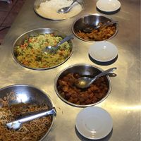 Buffet at Maikhana in Cusco