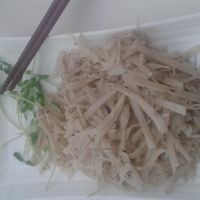 Burdock with sesame at Gaia Veggie Shop - Tsuen Wan in New Territories