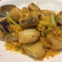 Deep fried eggplant  at Gaia Veggie Shop - Tsuen Wan in New Territories