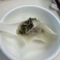 Noodle soup and dumplings    at Gaia Veggie Shop - Tsuen Wan in New Territories
