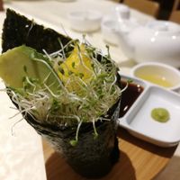 Hand-rolled sushi at Gaia Veggie Shop - Causeway Bay in Hong Kong Island