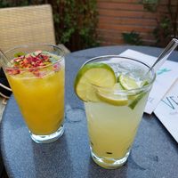 Hausgemachte Limos at Verde in Karlsruhe