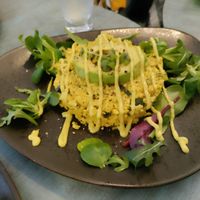 Tofu Pancakes at Verde in Karlsruhe