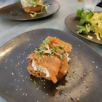 Karottenlachsstulle at Verde in Karlsruhe