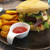 Pulles Burger at Verde in Karlsruhe