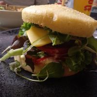 Da Vinci burger at Verde in Karlsruhe
