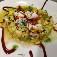 Tropical caprese at Verde in Karlsruhe